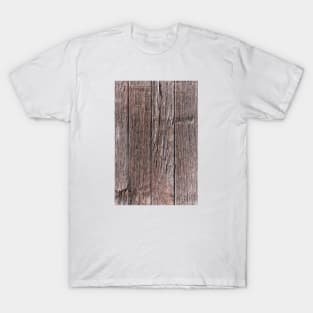 Detailed Wooden Fence Palings T-Shirt